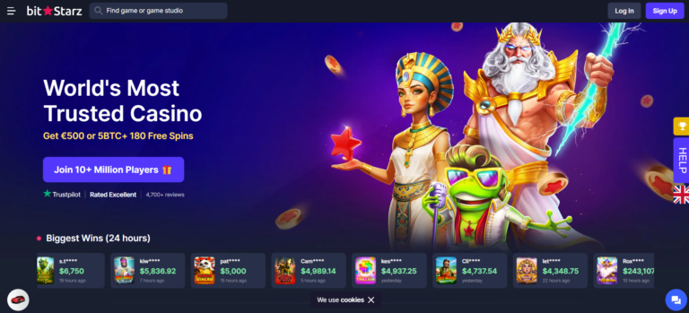 BitStarz Krypto-Casino mit schnellen Auszahlungen – Übersicht der Plattform